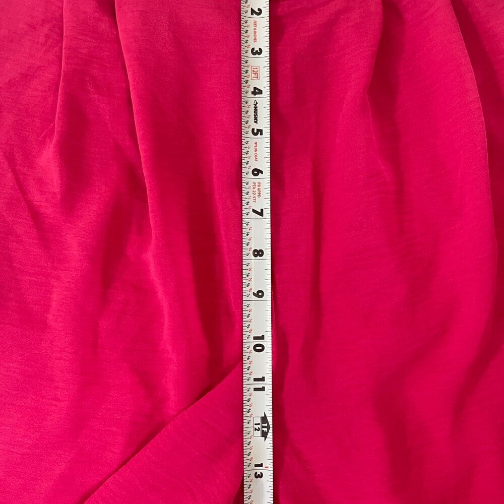 Tullia. Women's pink casual wide-leg pants. Size XL. Made in Vietnam. - Picture 5 of 10